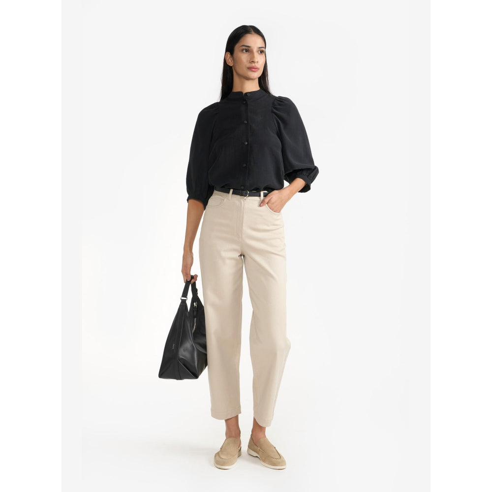 Perona Juliette Beige Relaxed Fit Rouser