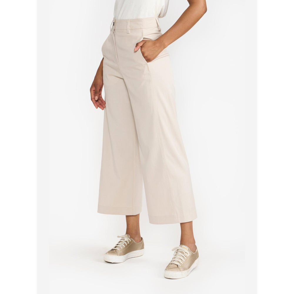 Perona Norah Beige Relaxed Fit Pant
