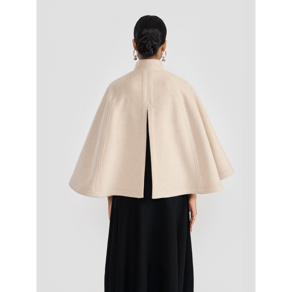 Perona Agnws Ivory High Neck Jacket