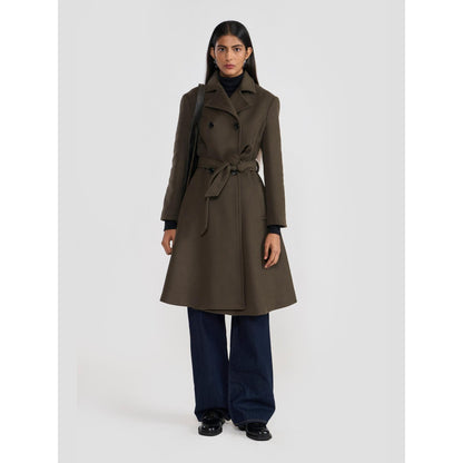 Perona Karen Olive Coat