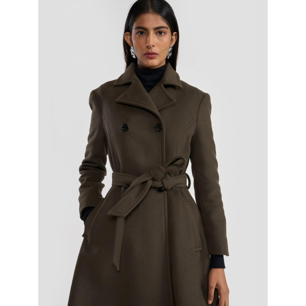 Perona Karen Olive Coat