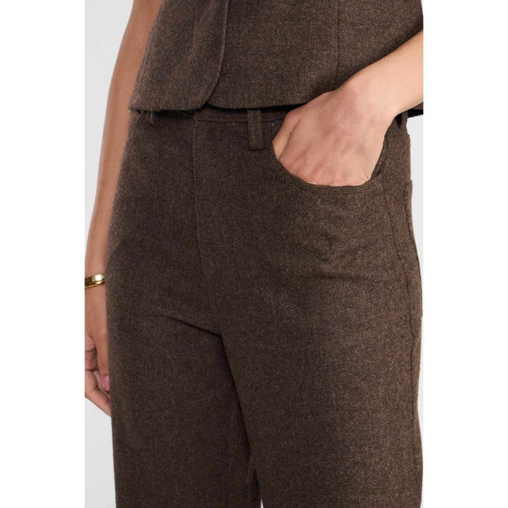 Perona Maia Pant Brown Relaxed Fit Pant