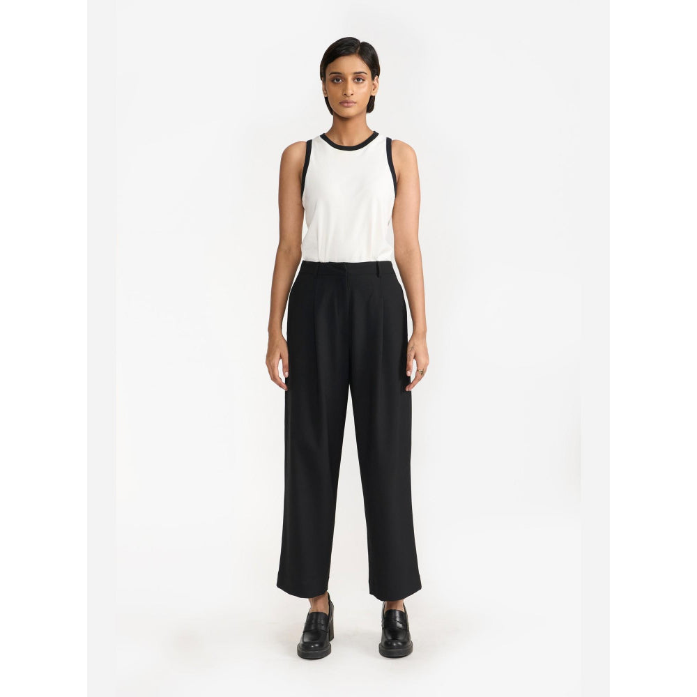 Perona Maia Pant Black Relaxed Fit Pant