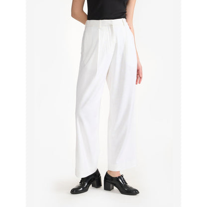 Perona Maia Pant Ivory Relaxed Fit Pant