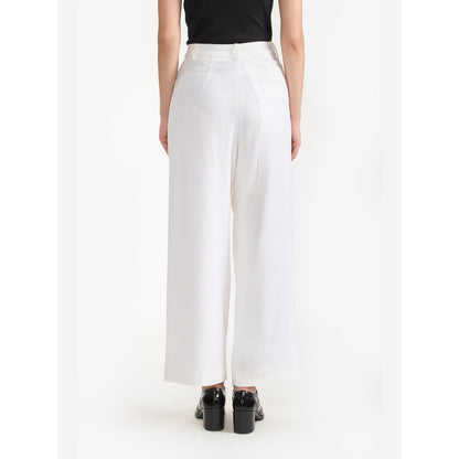 Perona Maia Pant Ivory Relaxed Fit Pant
