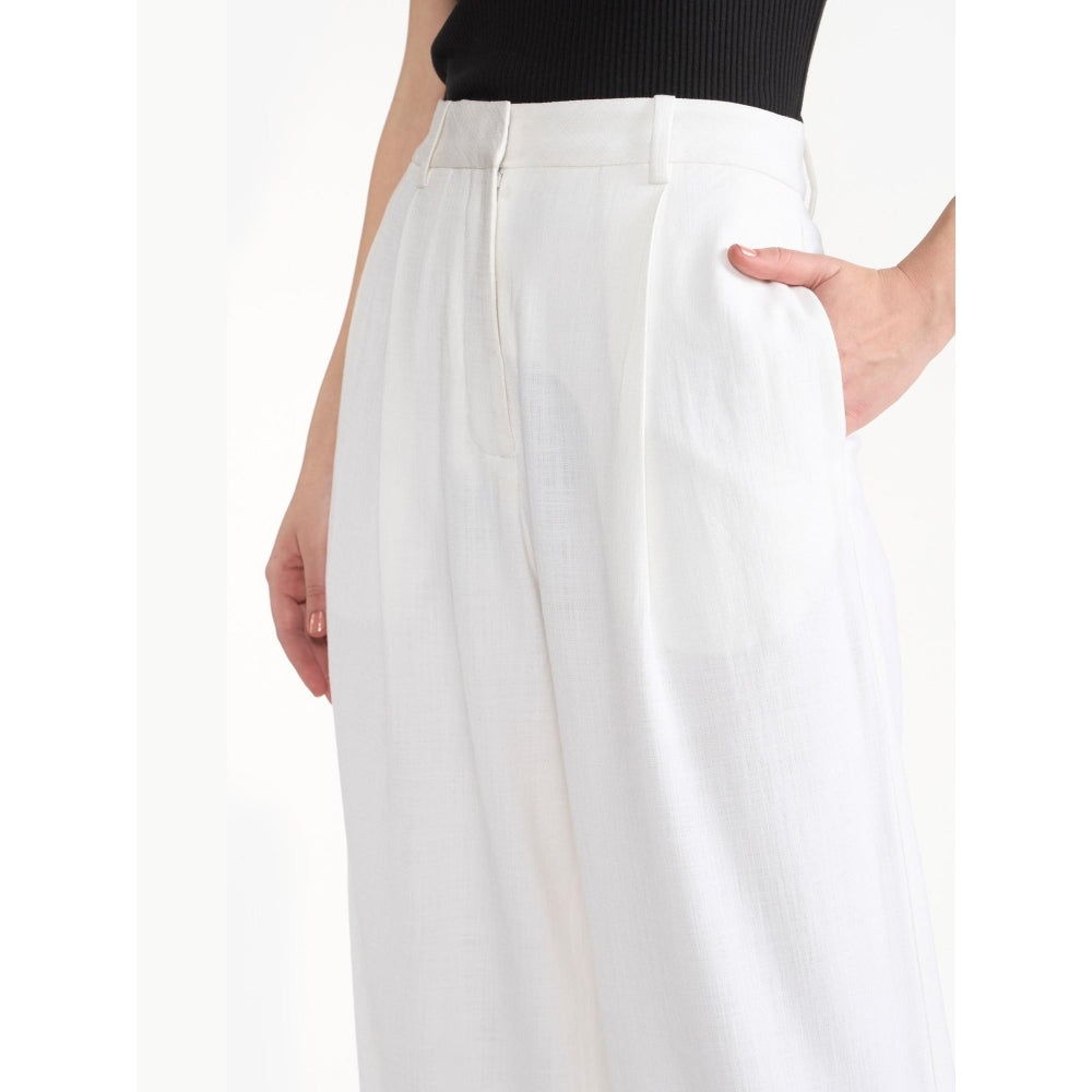 Perona Maia Pant Ivory Relaxed Fit Pant