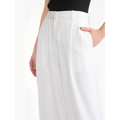 Perona Maia Pant Ivory Relaxed Fit Pant