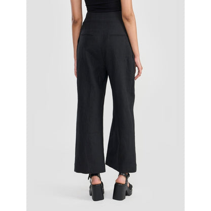 Perona Orelia Black Relaxed Fit Pants