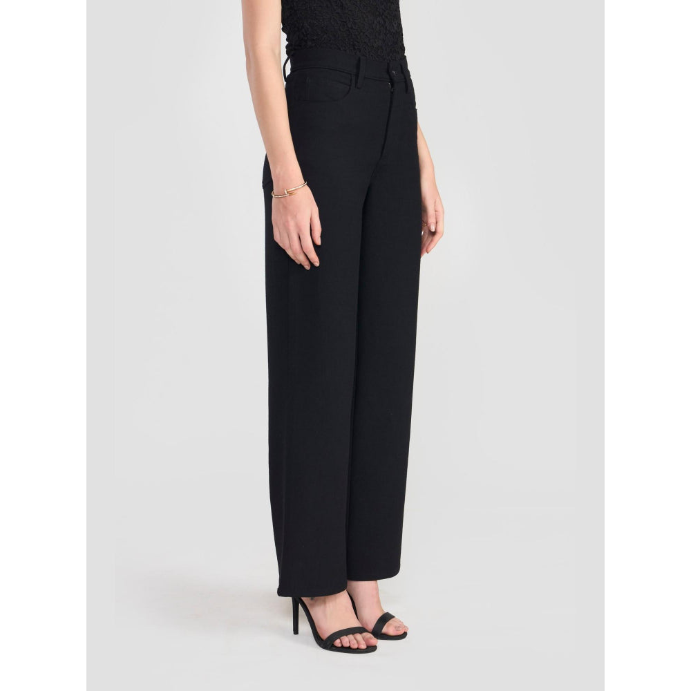 Perona Nyra Black Mid Waist Pant