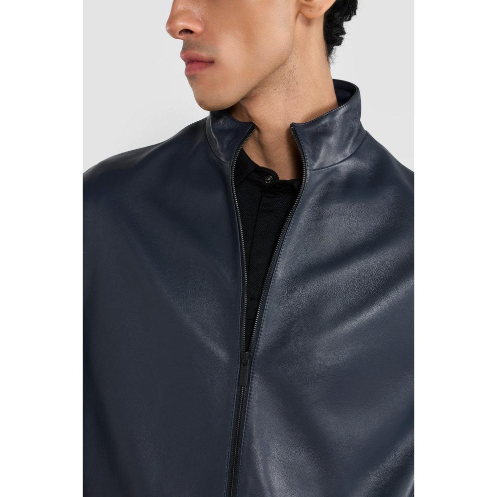 Perona Davis Navy Blue Jacket