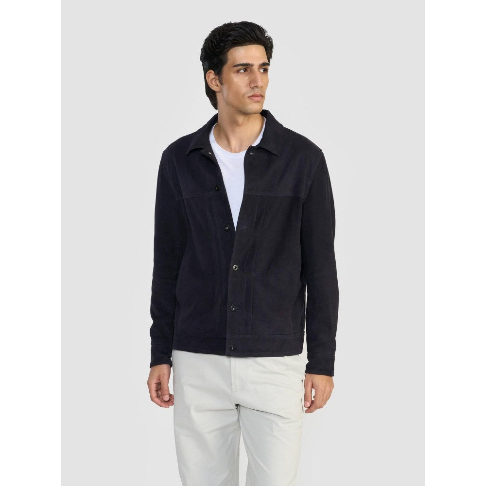 Perona Joaquin Navy Blue Jacket