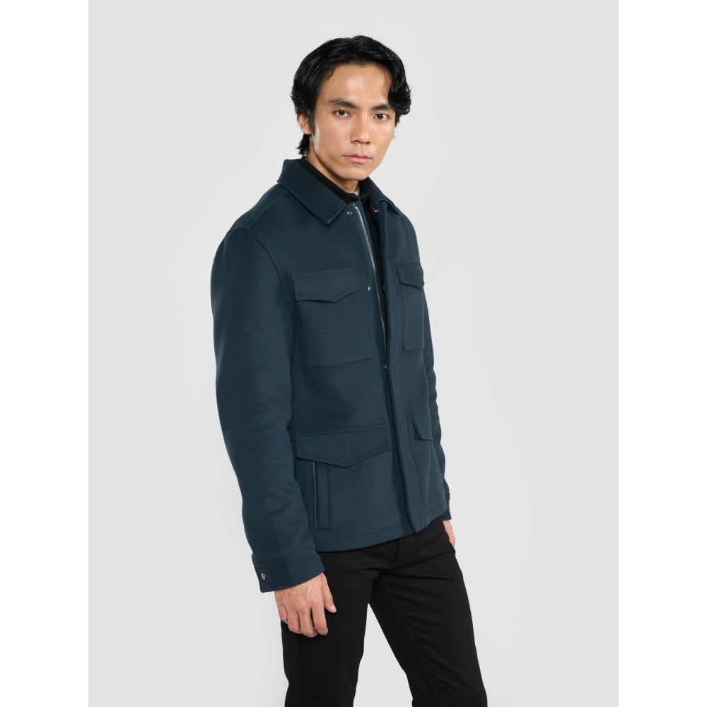 Perona Isak Teal Coat