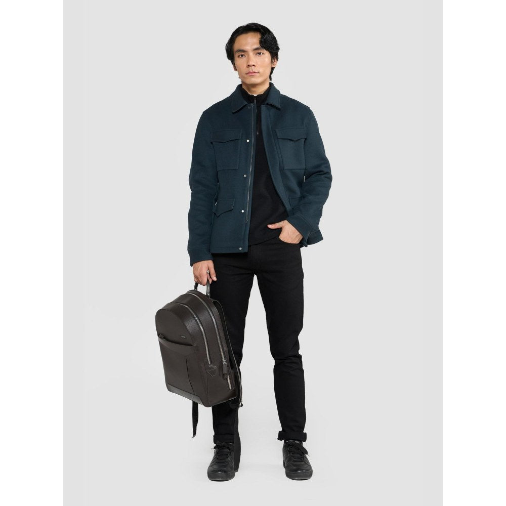 Perona Isak Teal Coat
