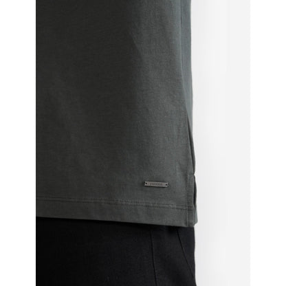 Perona Olive Ethan Pure Cotton Collar Neck Solid/Plain Polo T-Shirt