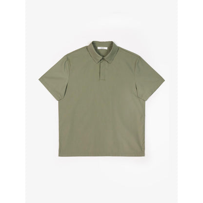 Perona Olive Lane Cotton Collar Neck Solid/Plain Polo T-Shirt