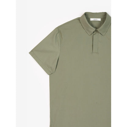 Perona Olive Lane Cotton Collar Neck Solid/Plain Polo T-Shirt