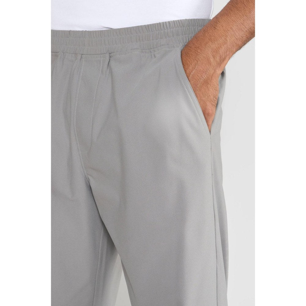 Perona Marcelo Grey Relaxed Fit Pants