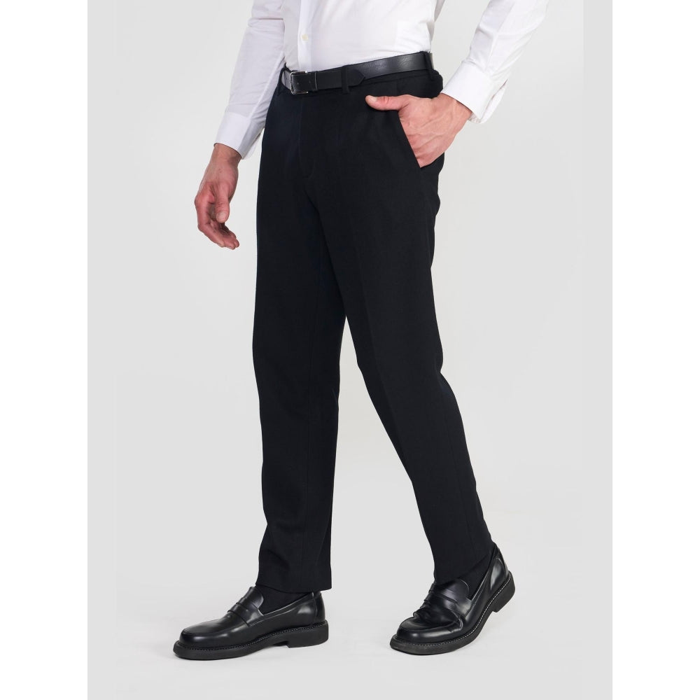 Perona Alfie Black Solid Pant