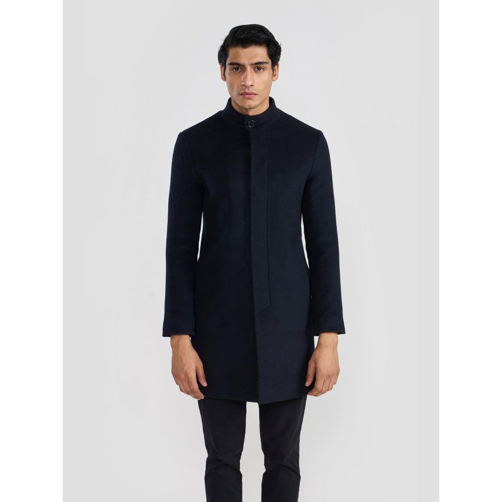 Perona Ito Navy Blue Coat