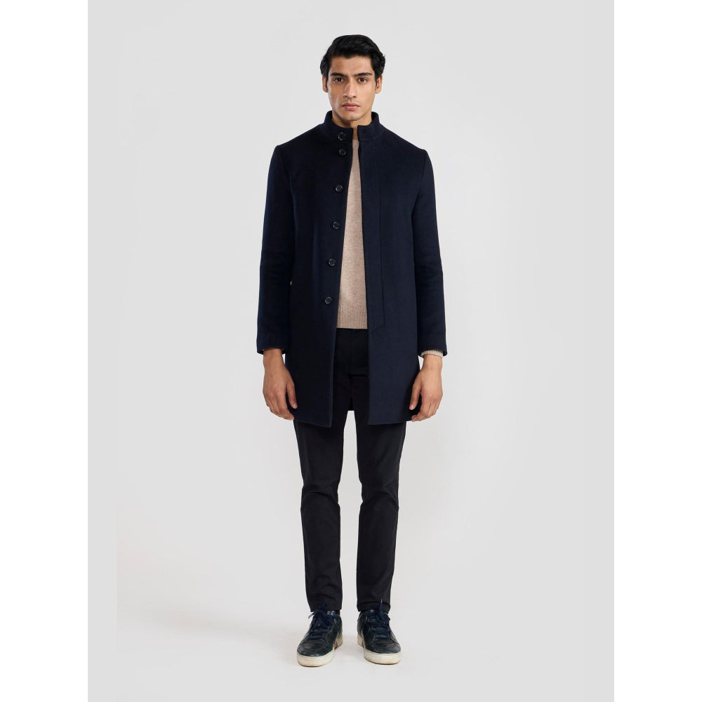 Perona Ito Navy Blue Coat