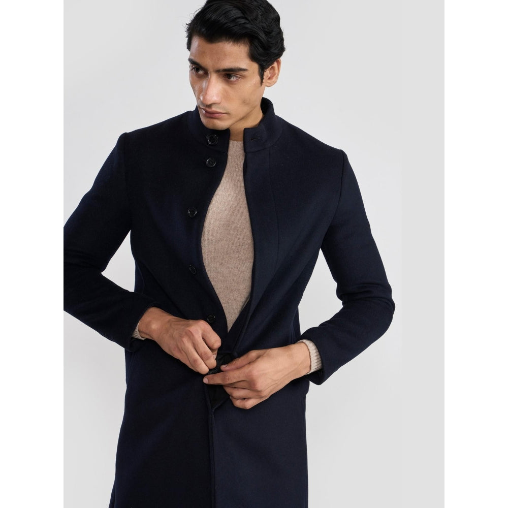 Perona Ito Navy Blue Coat