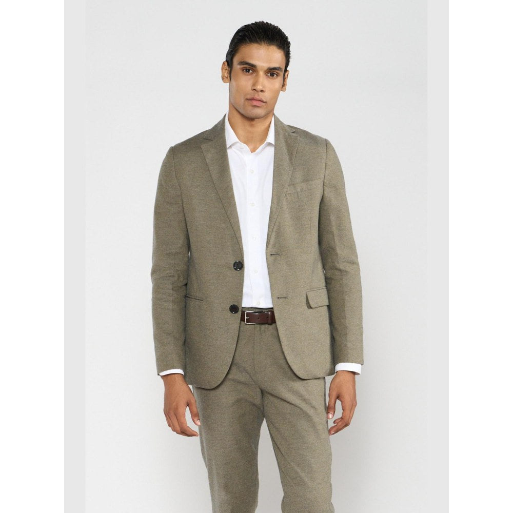Perona Warren Green Single Breasted Blazer
