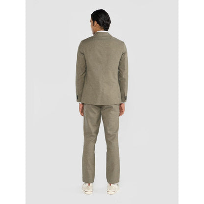 Perona Warren Green Single Breasted Blazer