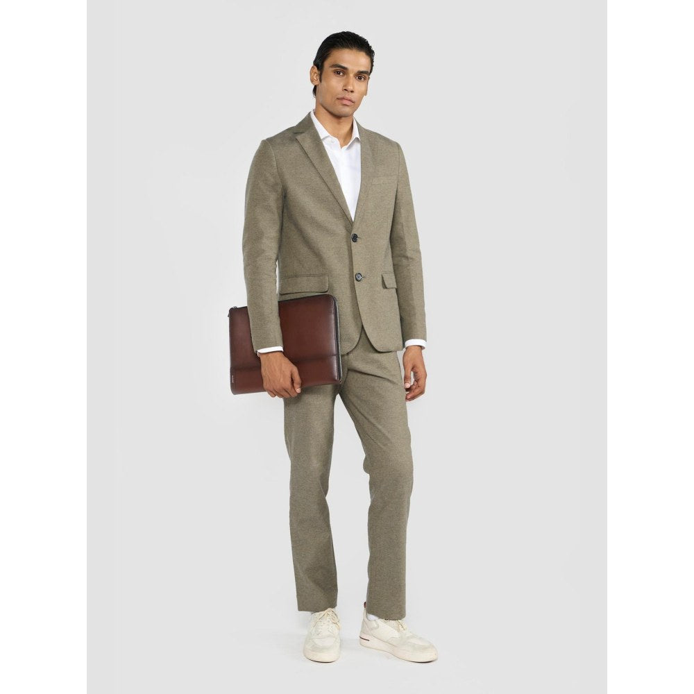 Perona Warren Green Single Breasted Blazer