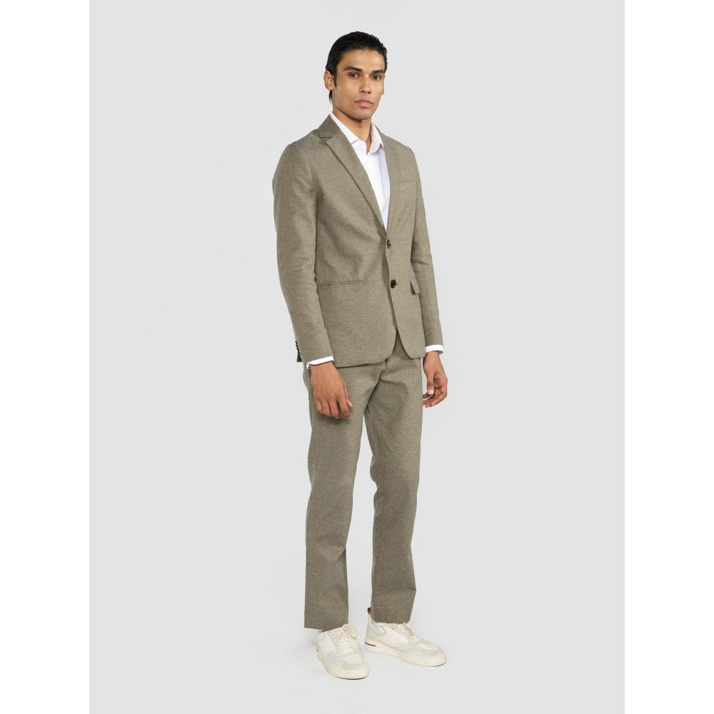 Perona Warren Green Single Breasted Blazer