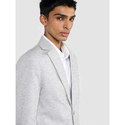 Perona Warren Grey Single Breasted Blazer