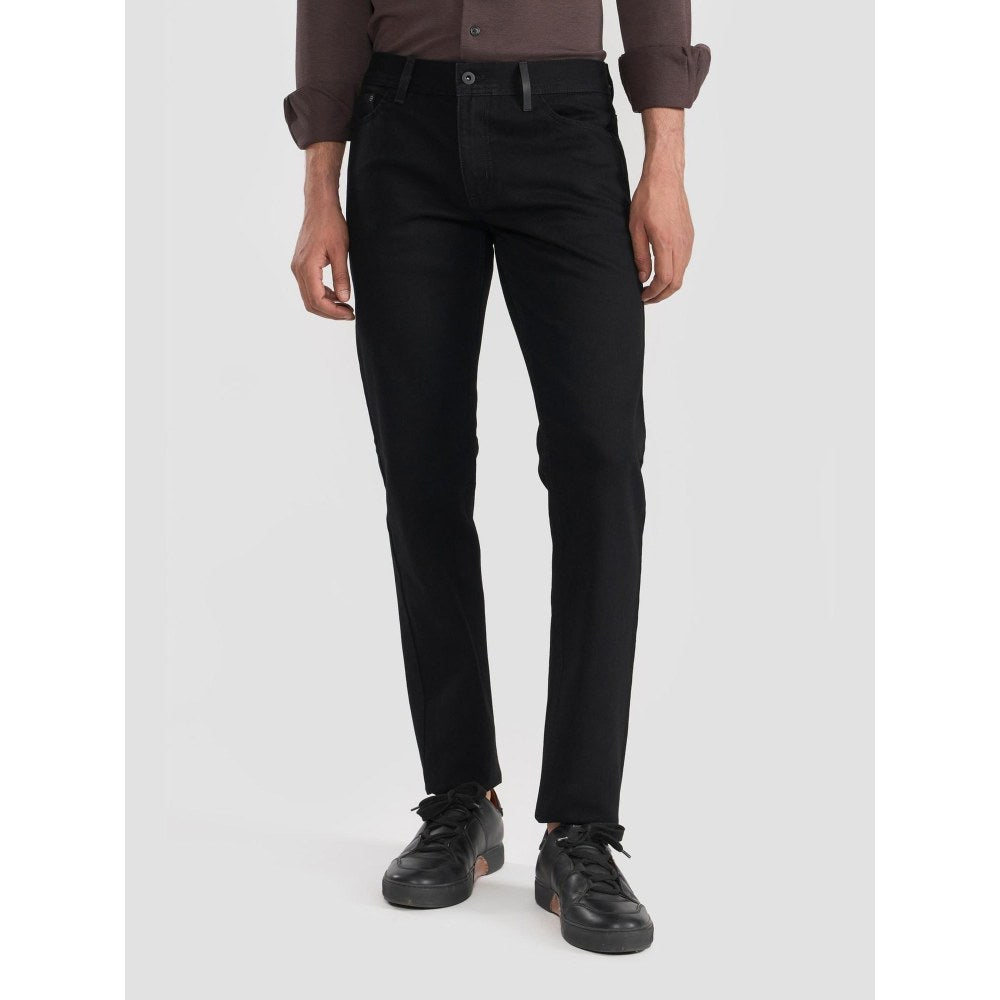 Perona Edward Black Mid Waist Pant