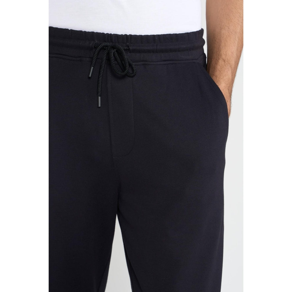 Perona Frank Navy Blue Relaxed Fit Pant