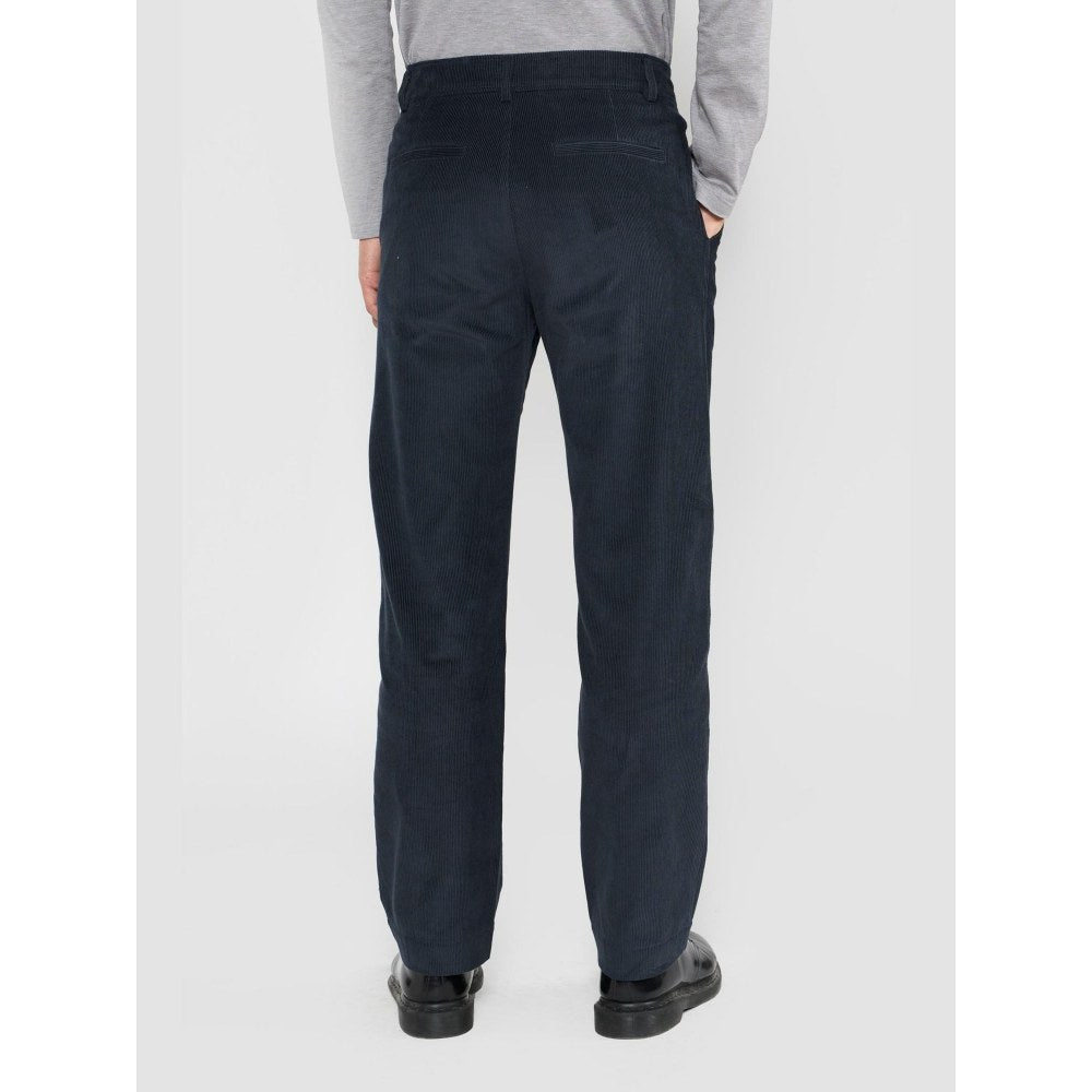 Perona Carson Navy Blue Solid Pant
