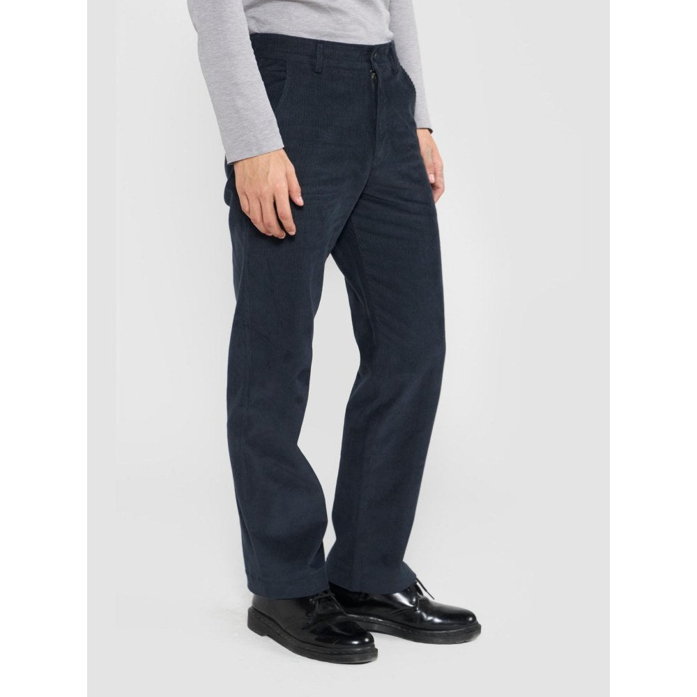 Perona Carson Navy Blue Solid Pant