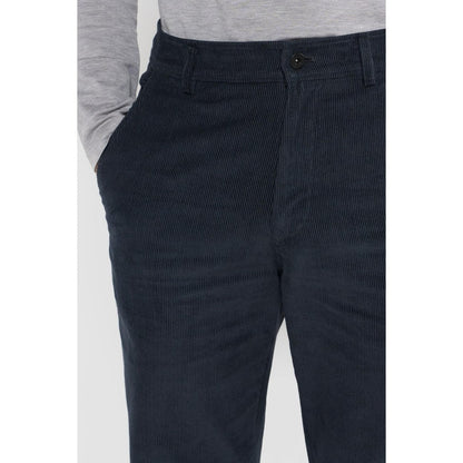 Perona Carson Navy Blue Solid Pant