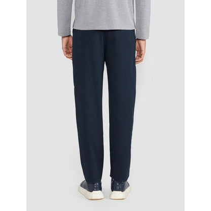 Perona Marcos Navy Blue Relaxed Fit Pant