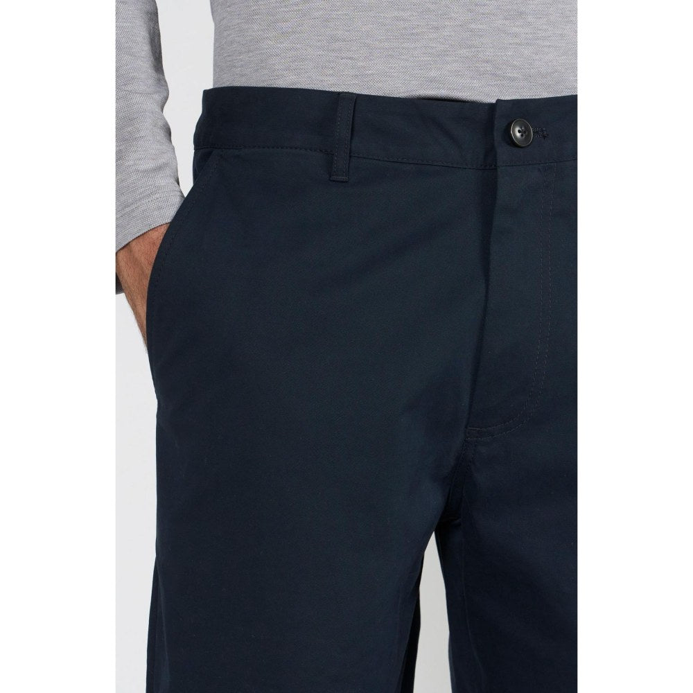 Perona Marcos Navy Blue Relaxed Fit Pant