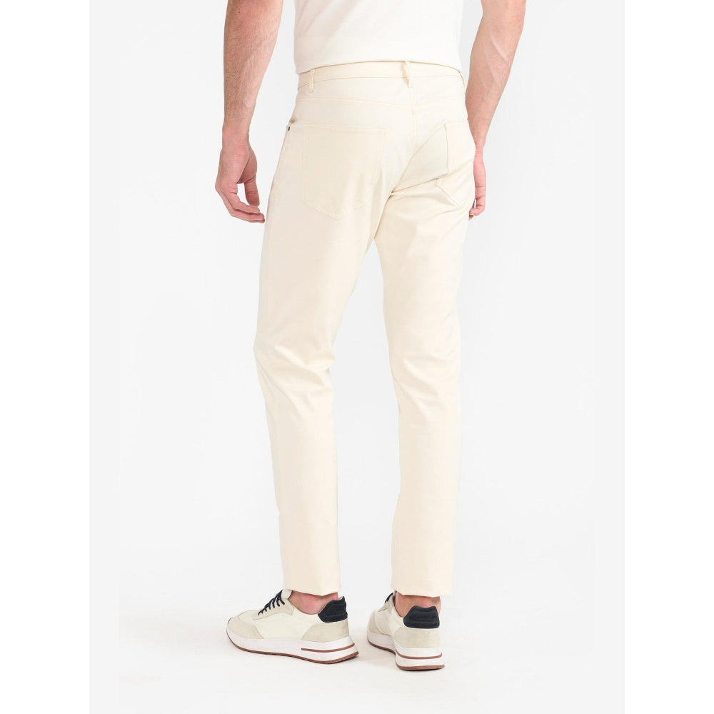Perona Hanoi Off White Mid Waist Silm Fit Pant