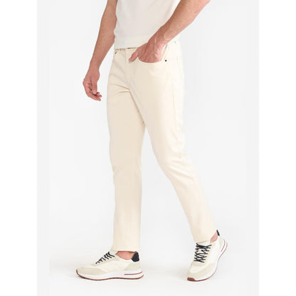 Perona Hanoi Off White Mid Waist Silm Fit Pant