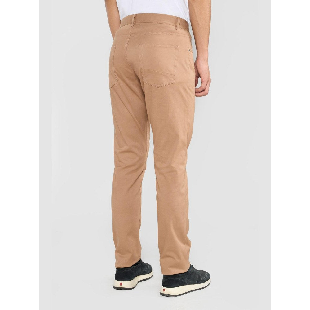 Perona Hugo Brown Slim Fit Pant