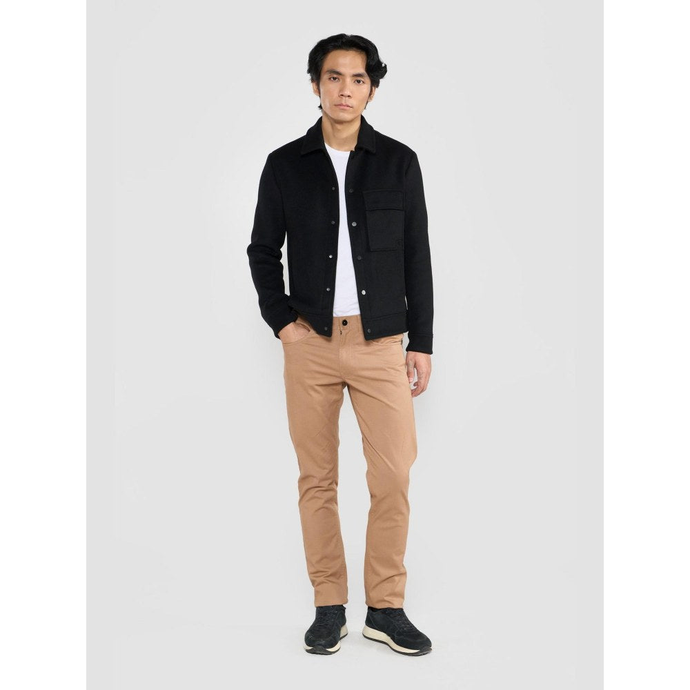 Perona Hugo Brown Slim Fit Pant