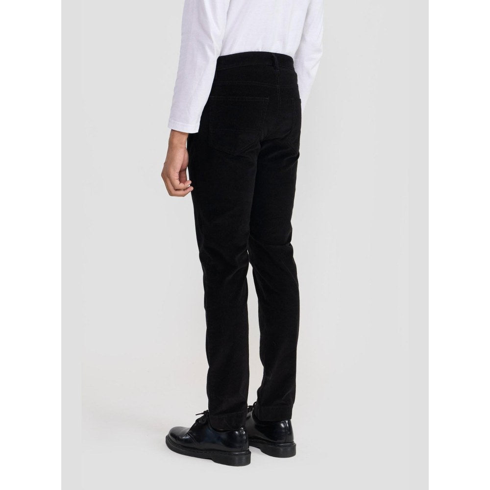 Perona Jack Black Relaxed Fit Pant
