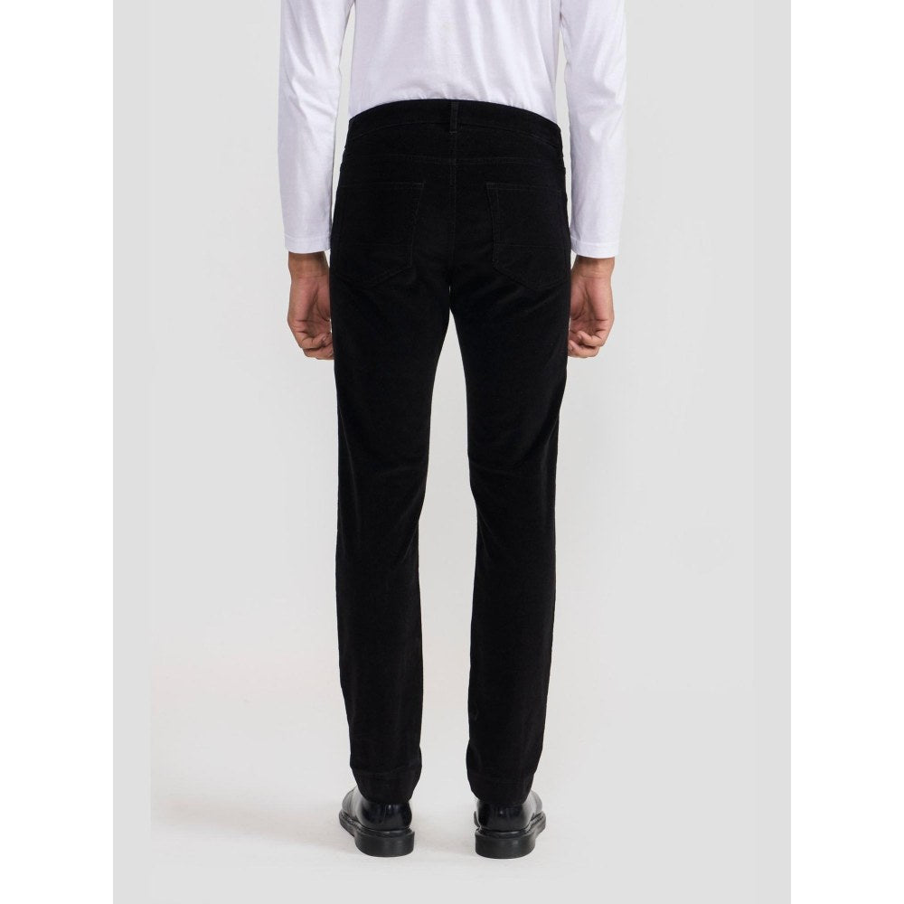 Perona Jack Black Relaxed Fit Pant