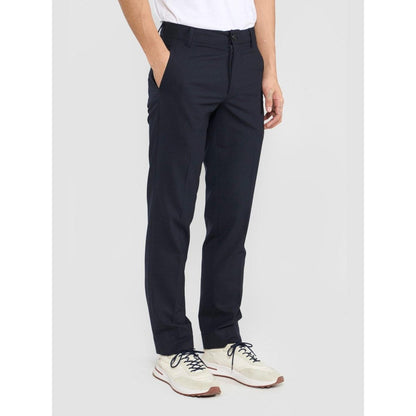 Perona Joseph Navy Blue Tailored Fit Pant