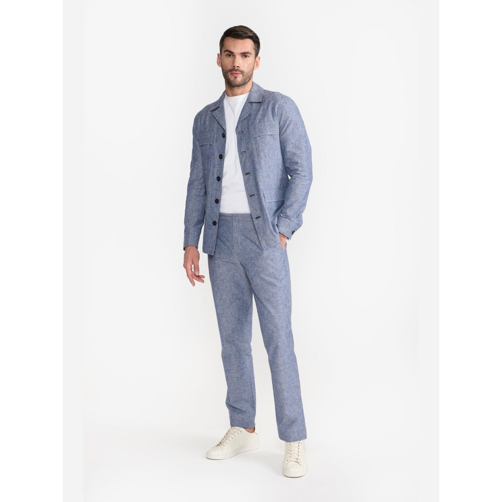 Perona Kenneth Blue Relaxed Fit Pant