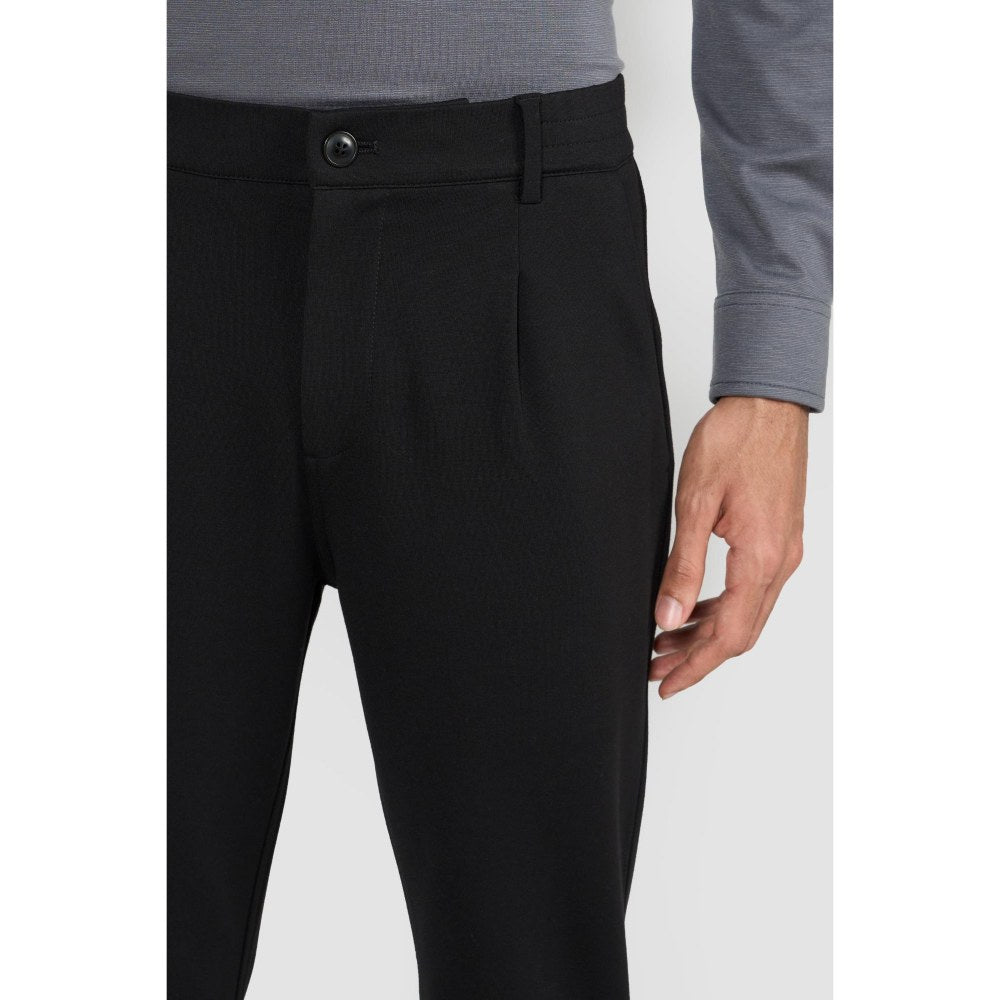 Perona Larry Black Relaxed Fit Pant