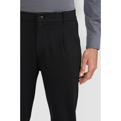 Perona Larry Black Relaxed Fit Pant