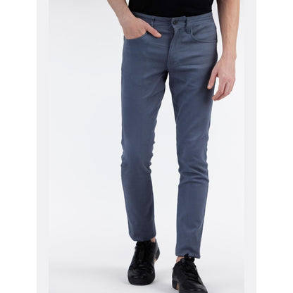 Perona Hanoi Blue Mid Waist Silm Fit Pant