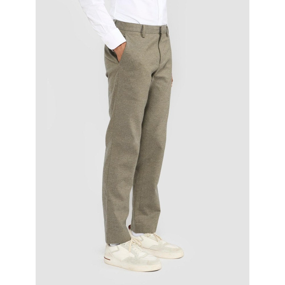 Perona Warren Olive Relaxed Fit Pants