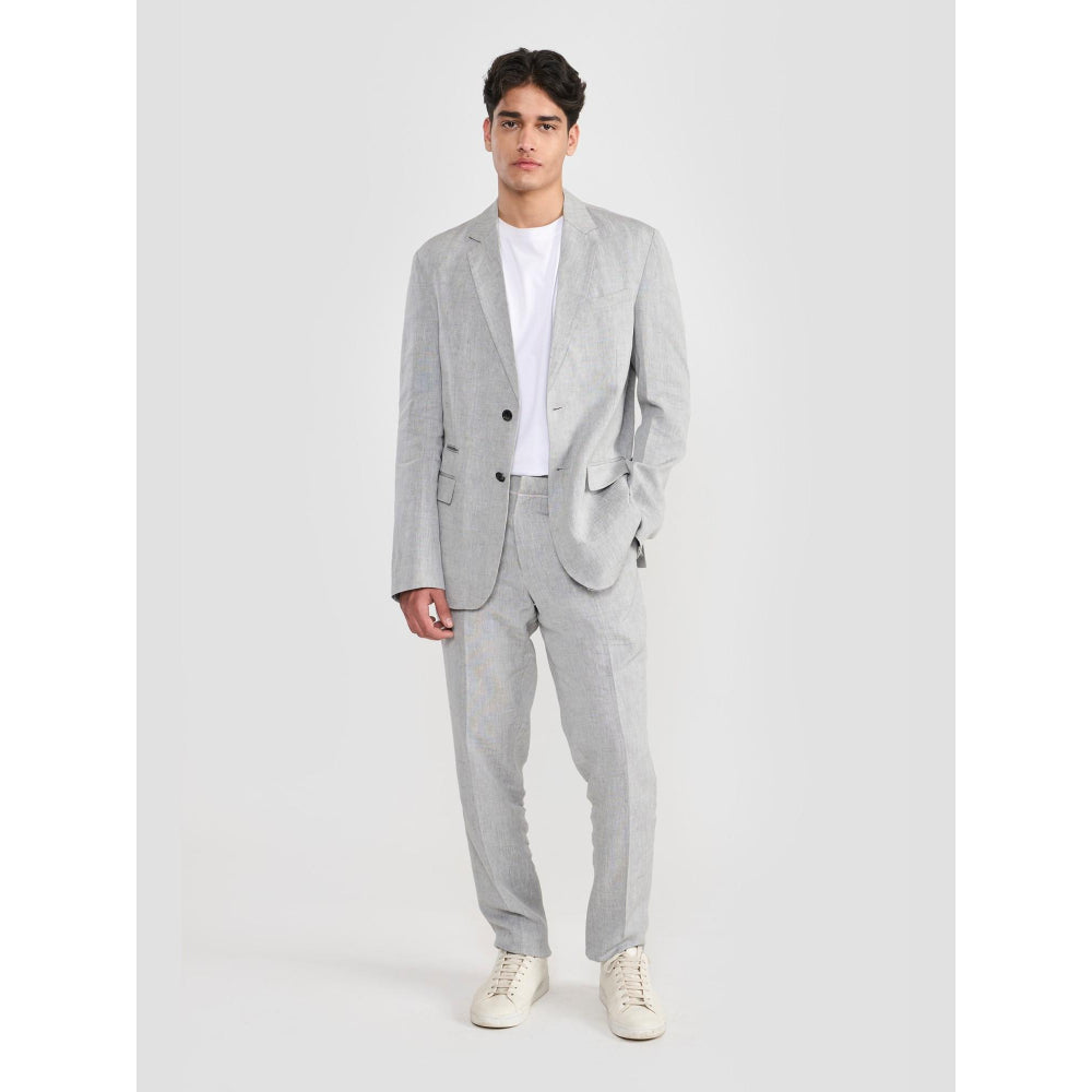 Perona Darren Grey Relaxed Fit Pants